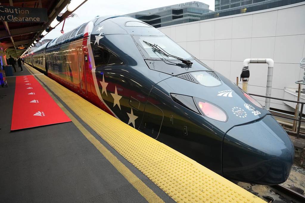 Amtrak just debuted a 160 mph patriotic train for America’s 250th anniversary 