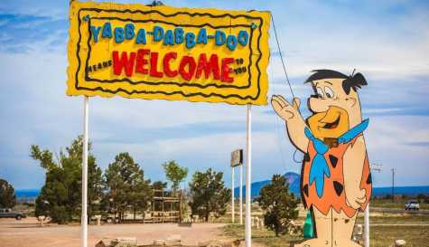 Step Back Into the Stone Age at Arizona’s Famous Flintstones-Themed Roadside Attraction