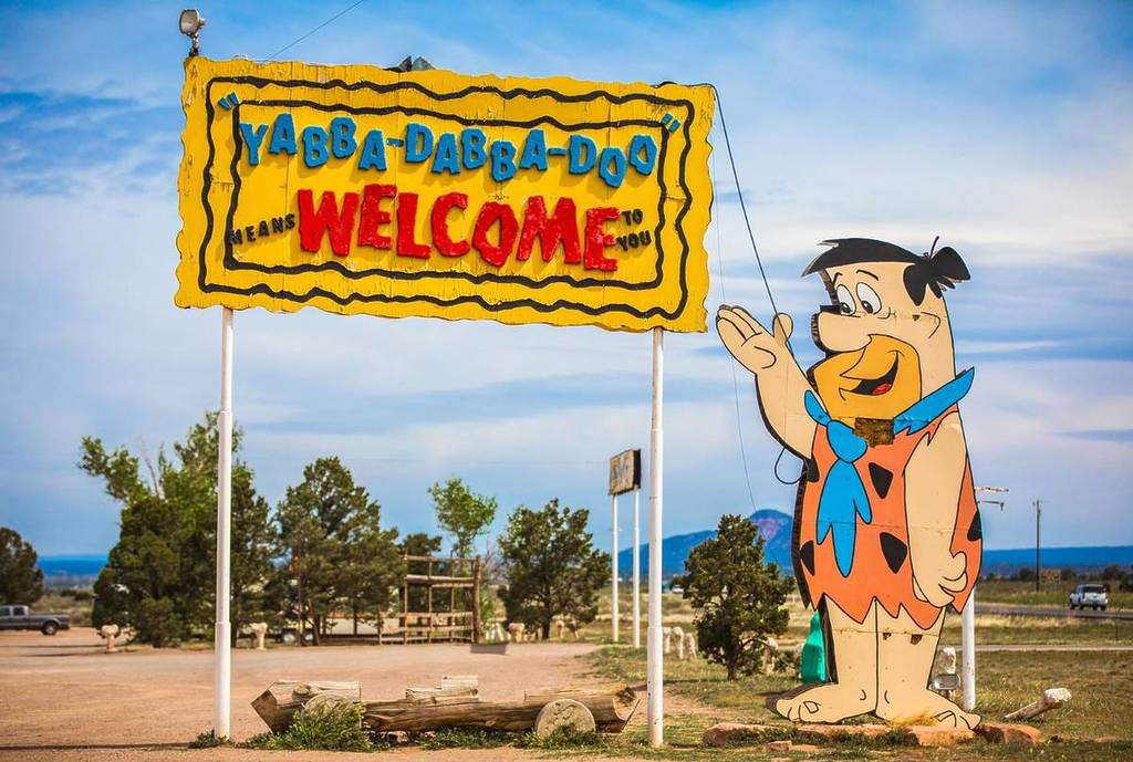 Step Back Into the Stone Age at Arizona’s Famous Flintstones-Themed Roadside Attraction