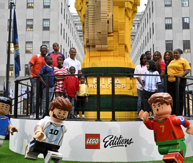 The largest mobile LEGO build in history just landed in Manhattan