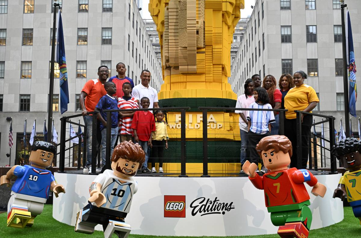 The largest mobile LEGO build in history just landed in Manhattan
