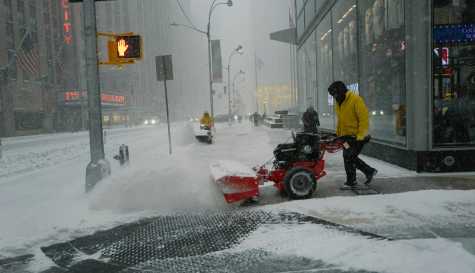 You can get paid up to $45/hour to shovel snow in NYC this winter