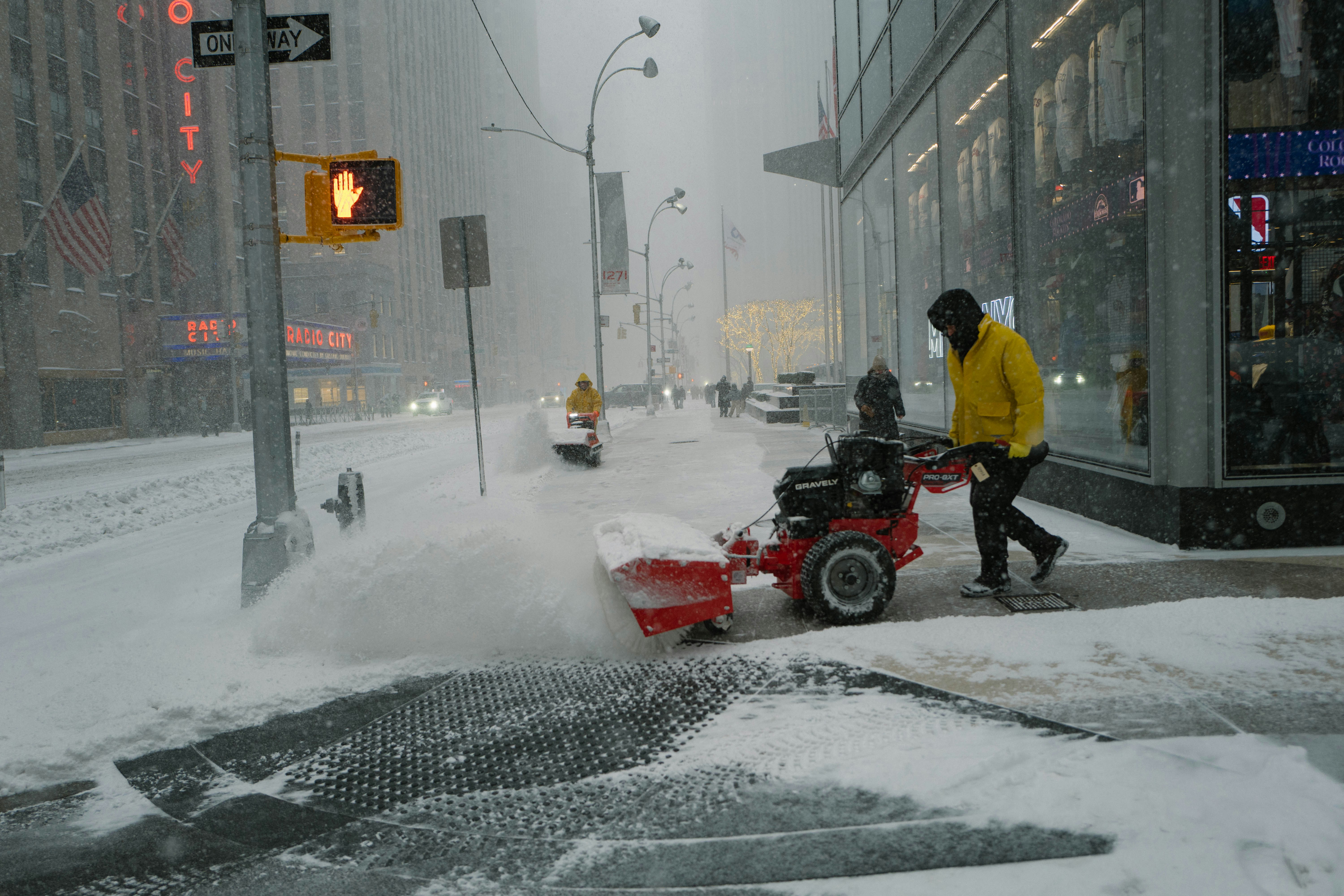 You can get paid up to $45/hour to shovel snow in NYC this winter