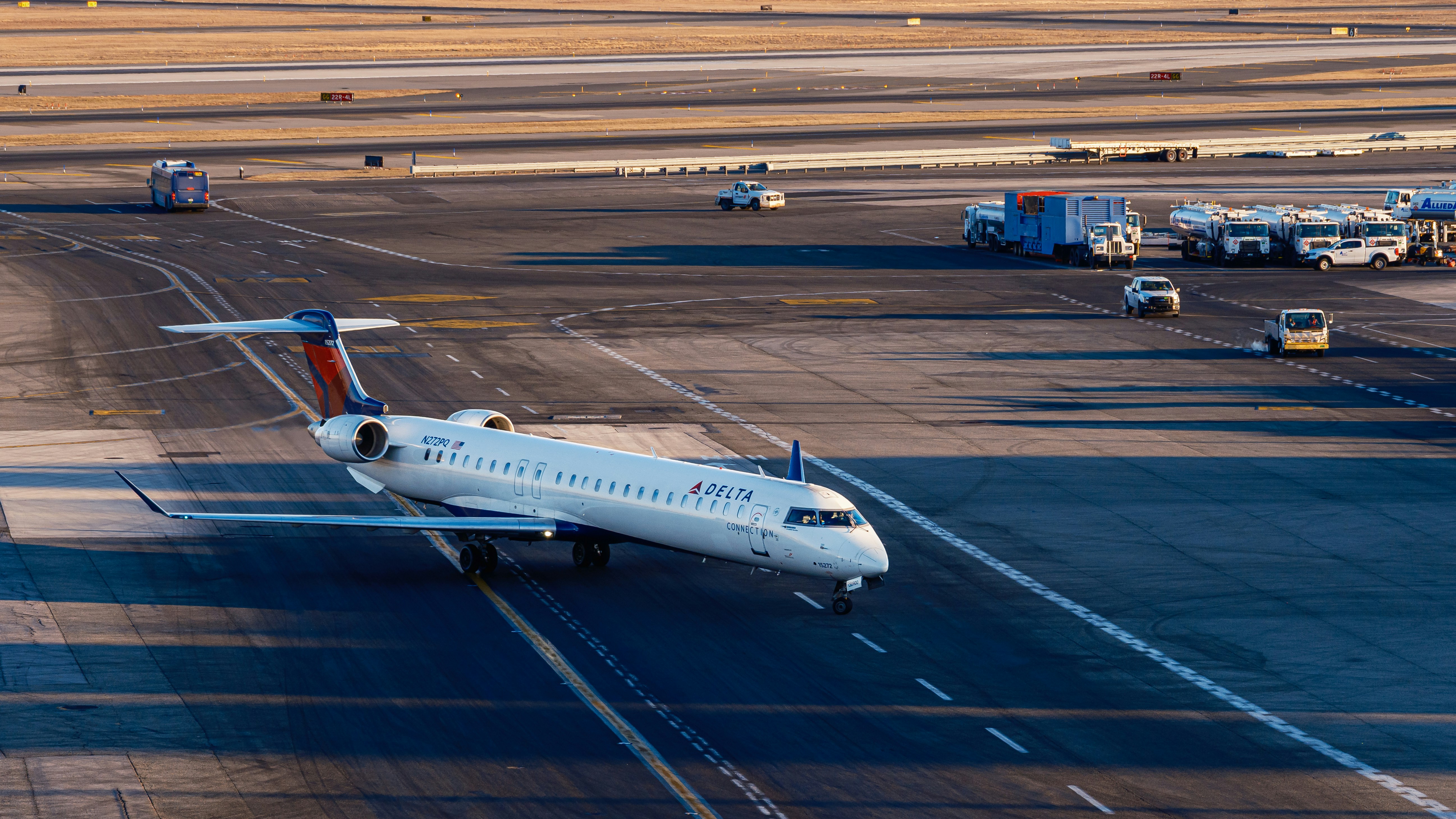 Horror as two planes collide in terrifying smash at major airport