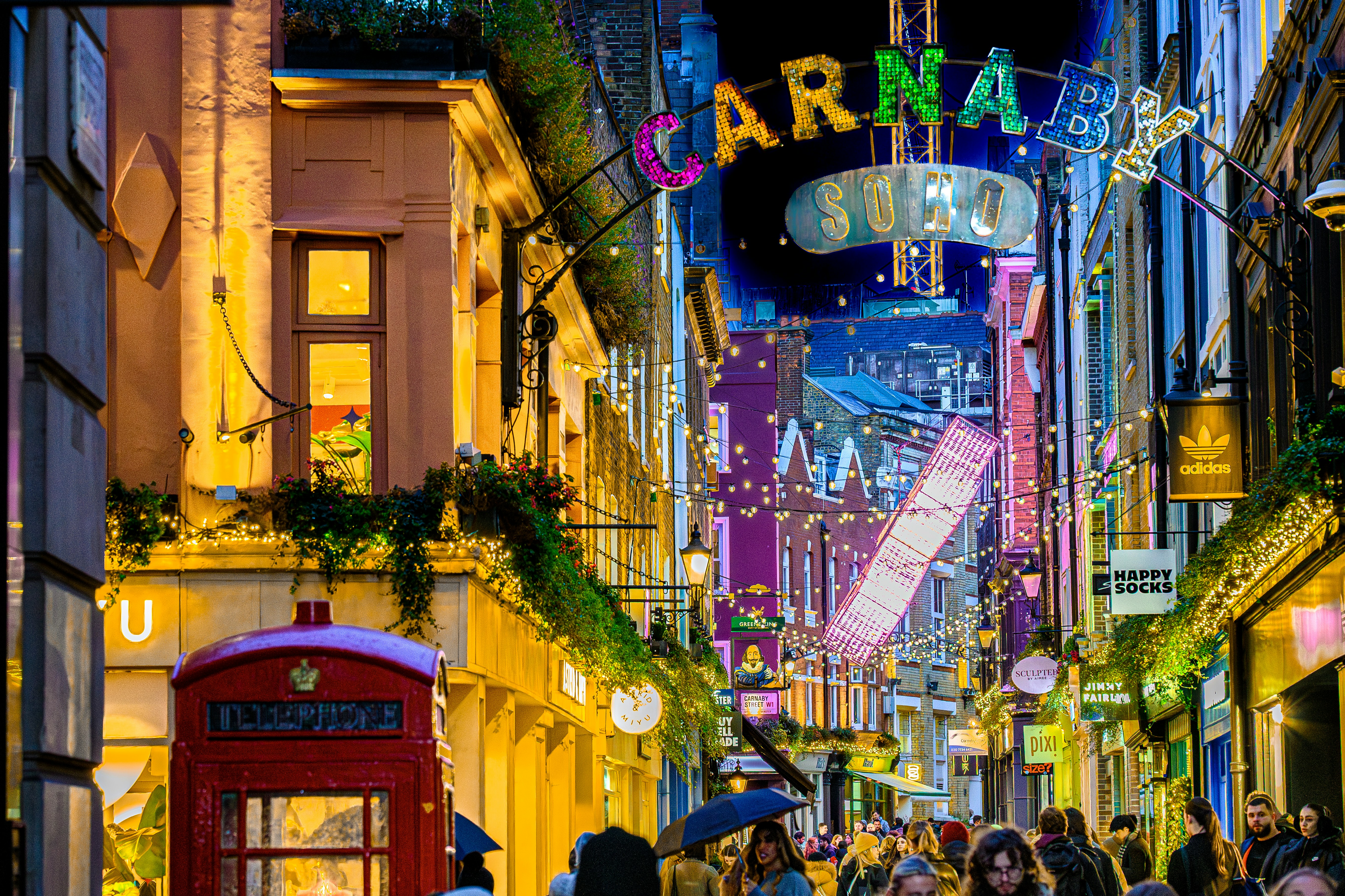 When every major London Christmas lights display will turn on for 2026