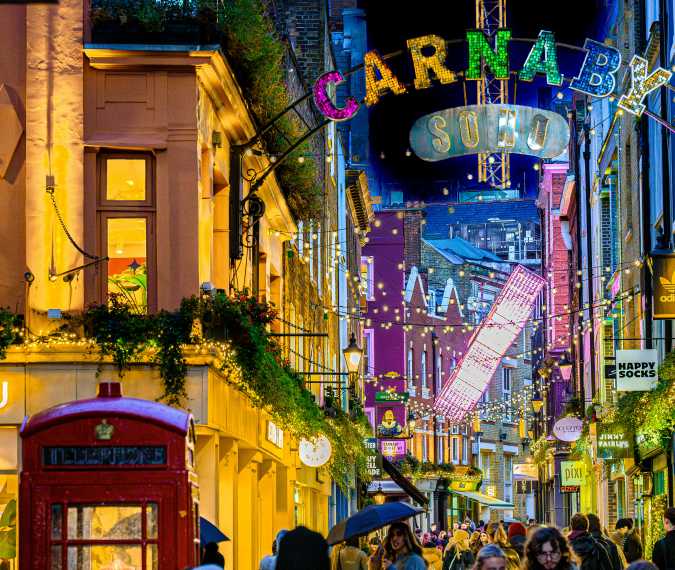 When every major London Christmas lights display will turn on for 2026