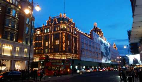 Harrods will come alive with a colourful Diwali lights display next week 