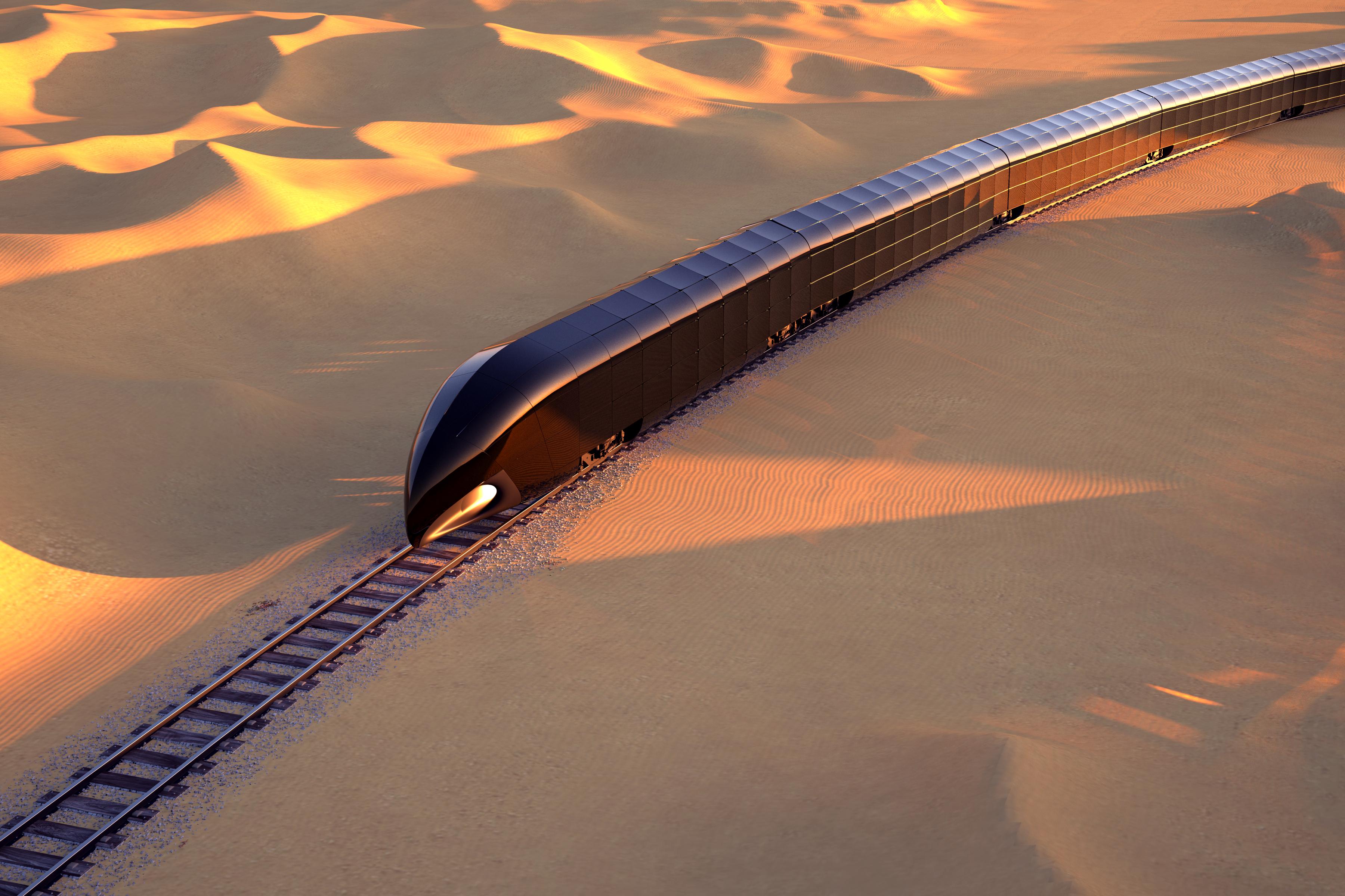 The "G-Train" Is a $350 Million Luxury Train of the Future