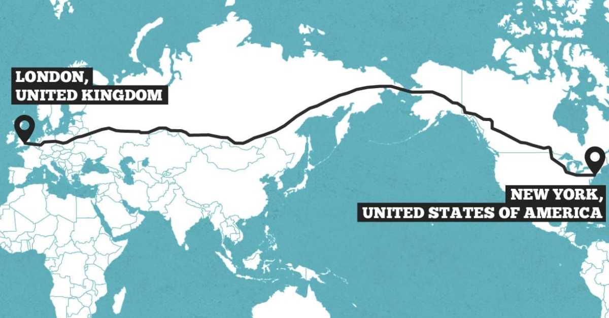 longest road trip world record