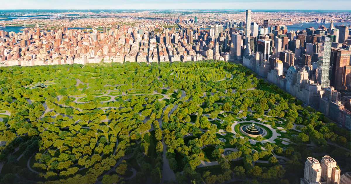 This Is How NYC Central Park Would Have Looked Based On A Rejected
