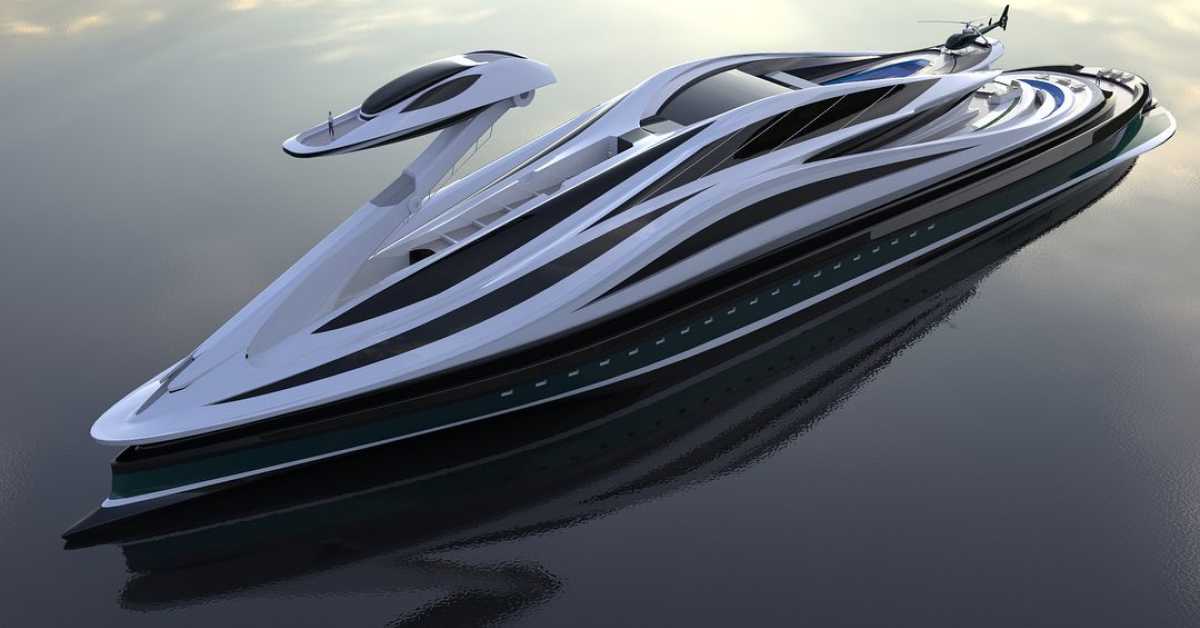 Set Sail on this $500 Million Swan Shaped Yacht