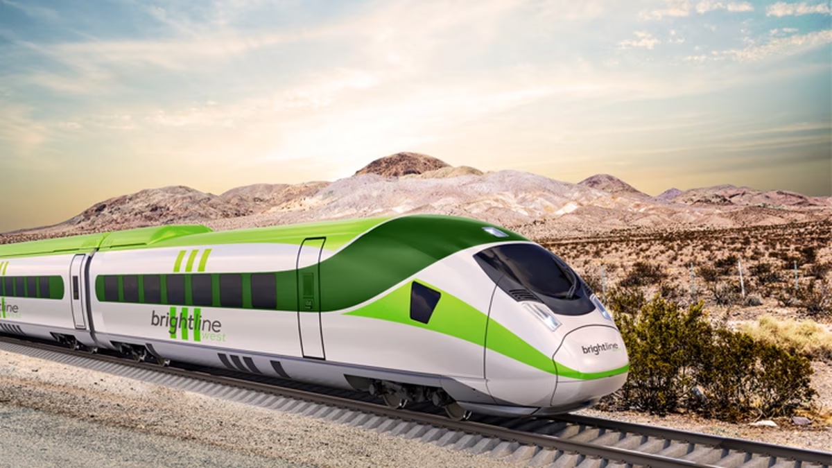 Electric high-speed train to connect Las Vegas and Los Angeles by 2027