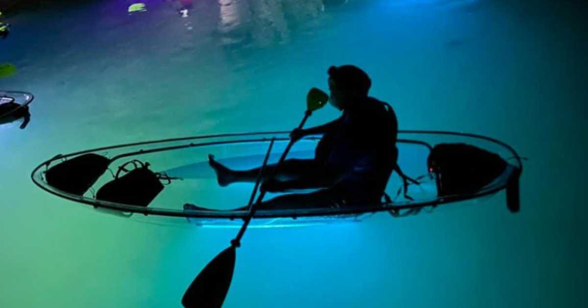 Take A Unique Crystal Clear Kayak Tour Through The Caves Of Kentucky