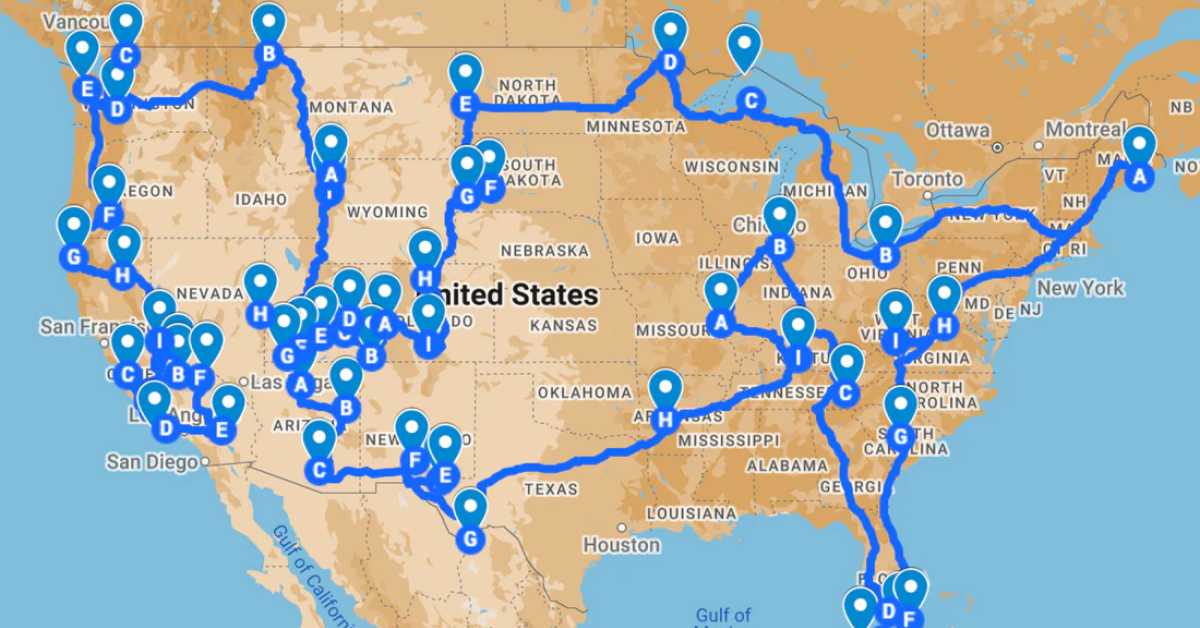 The Perfect Road Trip to See Every U.S. National Park